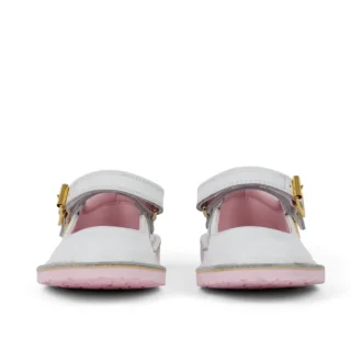 Adlar MJ en cuir blanc, unisexe pour bébés