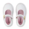 Adlar MJ en cuir blanc, unisexe pour bébés