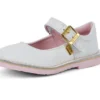 Adlar MJ en cuir blanc, unisexe pour bébés