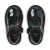 Adlar Mj Stardust en cuir verni noir pour bébés filles