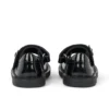 Adlar Mj Stardust en cuir verni noir pour bébés filles