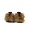 Adult Unisex Kick Mule en fourrure Mains Rouge