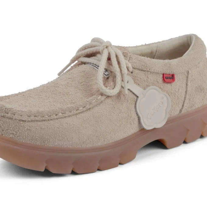 Adulte Unisexe Lennon Wall Suede Off White