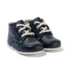 Baby Kick Hi Cuir Bleu marine Baby Kick Hi Cuir Bleu marine