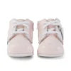 Baby Kick Hi en cuir verni rose pâle