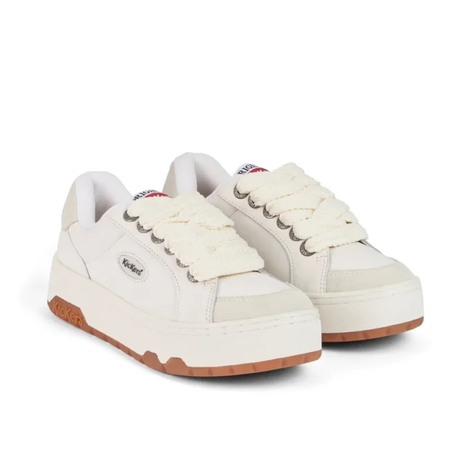 Baskets 70 Lo unisexe adulte en cuir blanc
