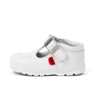 Bébé fille Kick T-Bar Blanc