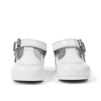 Bébé fille Kick T-Bar Blanc