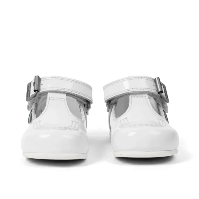 Bébé fille Kick T-Bar Blanc