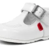 Bébé fille Kick T-Bar Blanc