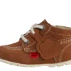 Bébé Kick Hi Cuir Beige