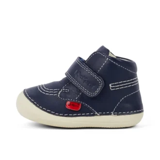 Bébé Unisexe Softer Hi Cuir Bleu marine