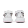 Bébés Kick T Galactic Cuir verni Blanc/Rose