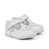 Bébés Kick T Galactic Cuir verni Blanc/Rose