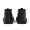 Bottes Adlar Hi en cuir festonné pour filles, noir Bottes Adlar Hi en cuir festonné pour filles, noir