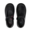 Bottes Adlar MJ en cuir festonné noir pour filles