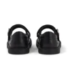 Bottes Adlar MJ en cuir festonné noir pour filles