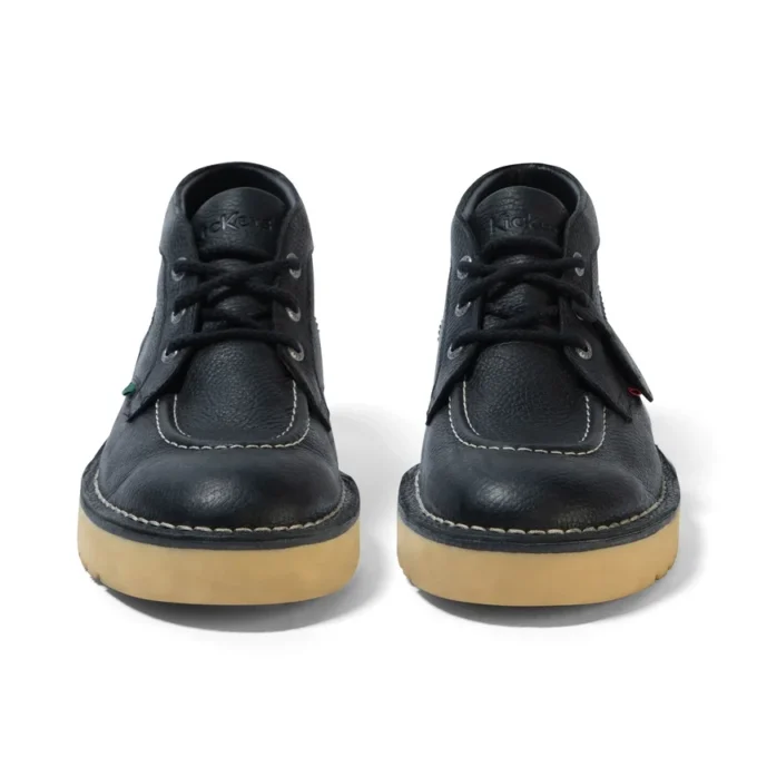 Bottes Daltrey Chuk en cuir noir unisexe adulte Bottes Daltrey Chuk en cuir noir unisexe adulte