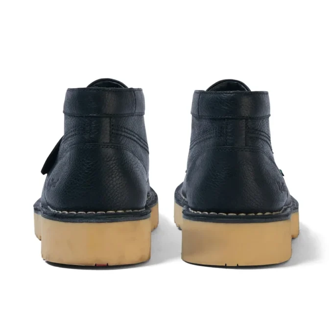Bottes Daltrey Chuk en cuir noir unisexe adulte Bottes Daltrey Chuk en cuir noir unisexe adulte