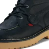 Bottes Daltrey Chuk en cuir noir unisexe adulte Bottes Daltrey Chuk en cuir noir unisexe adulte