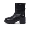 Bottes Edie pour femmes, en cuir noir Bottes Edie pour femmes, en cuir noir