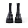 Bottes Edie pour femmes, en cuir noir Bottes Edie pour femmes, en cuir noir