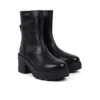 Bottes Edie pour femmes, en cuir noir Bottes Edie pour femmes, en cuir noir