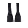 Bottes Edie pour femmes, en cuir noir Bottes Edie pour femmes, en cuir noir