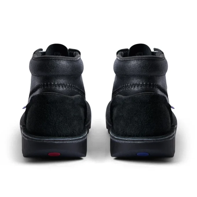 Bottes en cuir ACW* Kick Hi unisexes pour adultes, noires Bottes en cuir ACW* Kick Hi unisexes pour adultes, noires