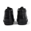 Bottes en cuir Troiko Hi pour jeunes hommes, noir