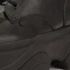 Bottes Kade unisexes pour adultes en cuir verni noir Bottes Kade unisexes pour adultes en cuir verni noir