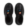 Bottes Kenzi pour filles junior en cuir noir Bottes Kenzi pour filles junior en cuir noir