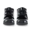 Bottes Kick Hi B Hi Zip en cuir verni noir
