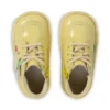 Bottes Kick Hi Fruit en cuir verni jaune unisexe pour bébé