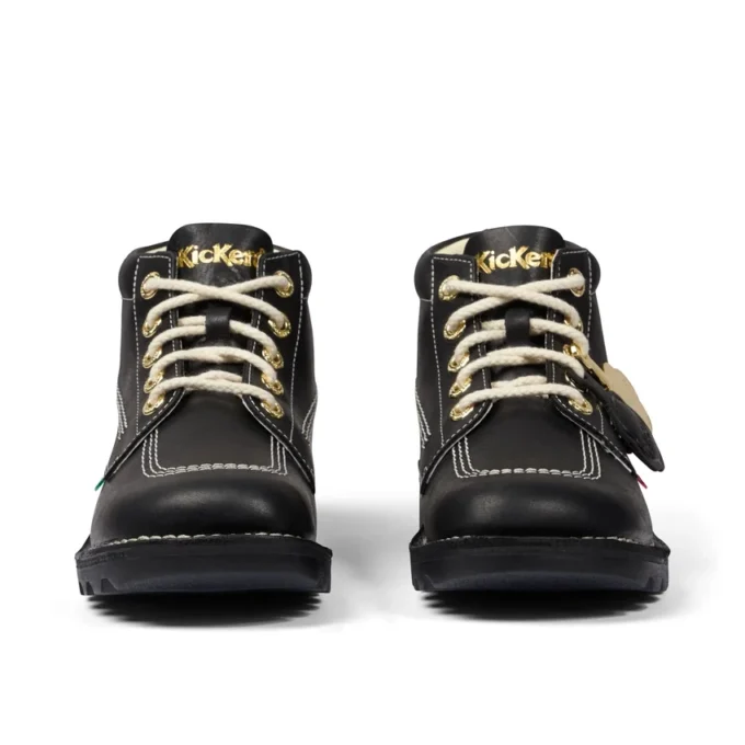 Bottes Kick Hi Goldie unisexes pour adultes, noires Bottes Kick Hi Goldie unisexes pour adultes, noires