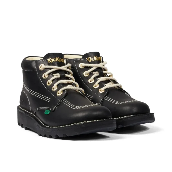 Bottes Kick Hi Goldie unisexes pour adultes, noires Bottes Kick Hi Goldie unisexes pour adultes, noires