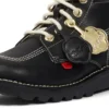 Bottes Kick Hi Goldie unisexes pour adultes, noires Bottes Kick Hi Goldie unisexes pour adultes, noires