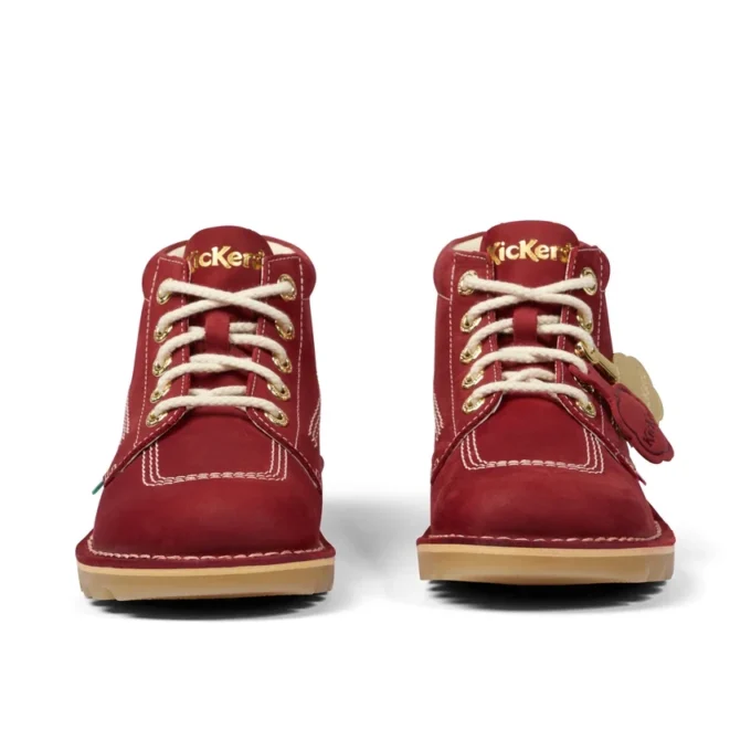 Bottes Kick Hi Goldie unisexes pour adultes, rouges Bottes Kick Hi Goldie unisexes pour adultes, rouges