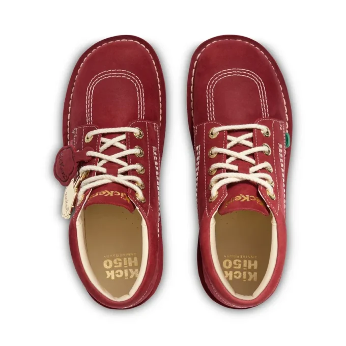 Bottes Kick Hi Goldie unisexes pour adultes, rouges Bottes Kick Hi Goldie unisexes pour adultes, rouges