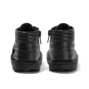 Bottes Kick Hi rembourrées en cuir noir pour garçons