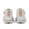 Bottes Kick Hi Roll en cuir unisexe pour bébé, blanc