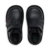 Bottes Kick Hi Scuff en cuir noir pour garçons en bas âge