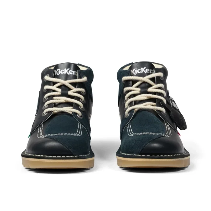 Bottes Kick Hi Stitch unisexes pour adultes, bleu marine