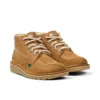 Bottes Kick Hi Stitch unisexes pour adultes, couleur beige
