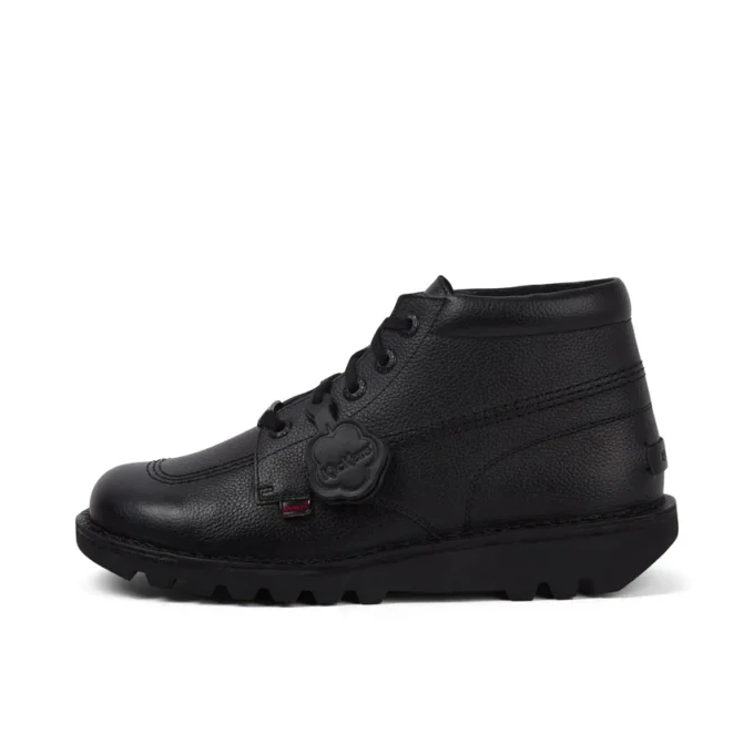 Bottes Kick Hi Tab en cuir pour homme adulte, noir Bottes Kick Hi Tab en cuir pour homme adulte, noir