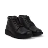 Bottes Kick Hi Tab en cuir pour homme adulte, noir Bottes Kick Hi Tab en cuir pour homme adulte, noir