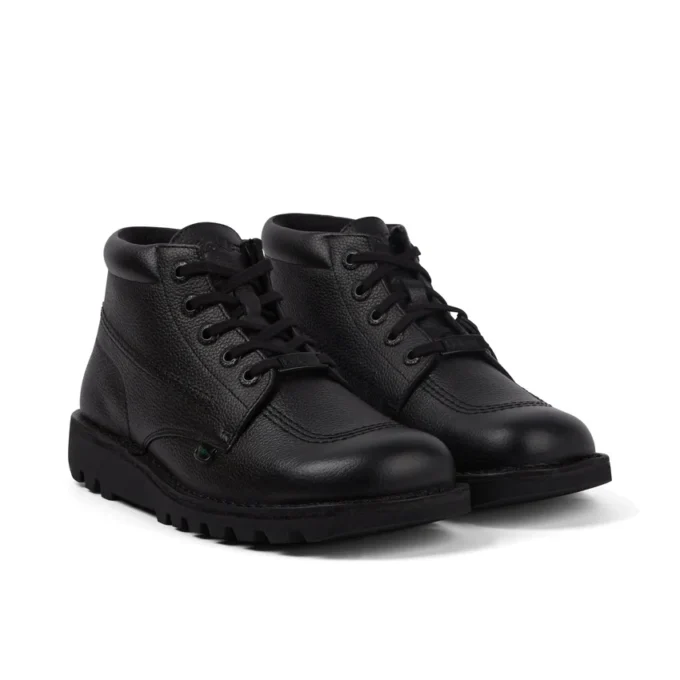 Bottes Kick Hi Tab en cuir pour homme adulte, noir Bottes Kick Hi Tab en cuir pour homme adulte, noir