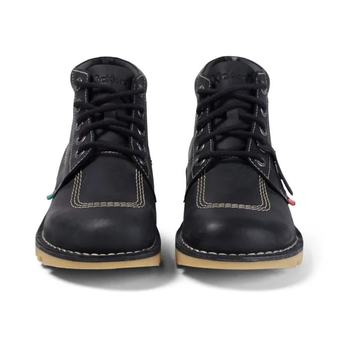 Bottes Kick Hi unisexes pour adultes, noir/blanc Bottes Kick Hi unisexes pour adultes, noir/blanc