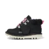 Bottes Kick Hi Winter en nubuck noir pour bébés filles