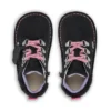 Bottes Kick Hi Winter en nubuck noir pour bébés filles